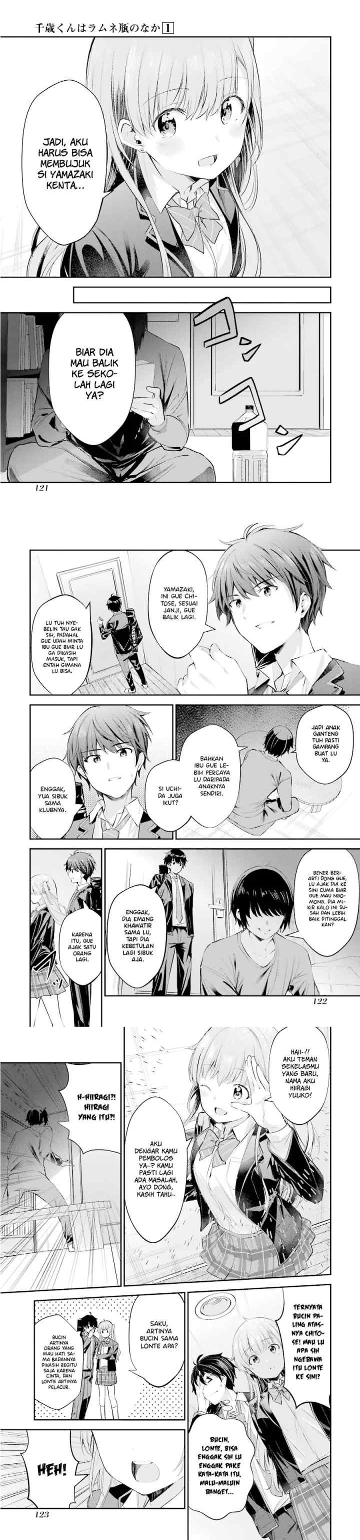 Chitose-kun is Inside a Ramune Bottle chapter 3 halaman 9