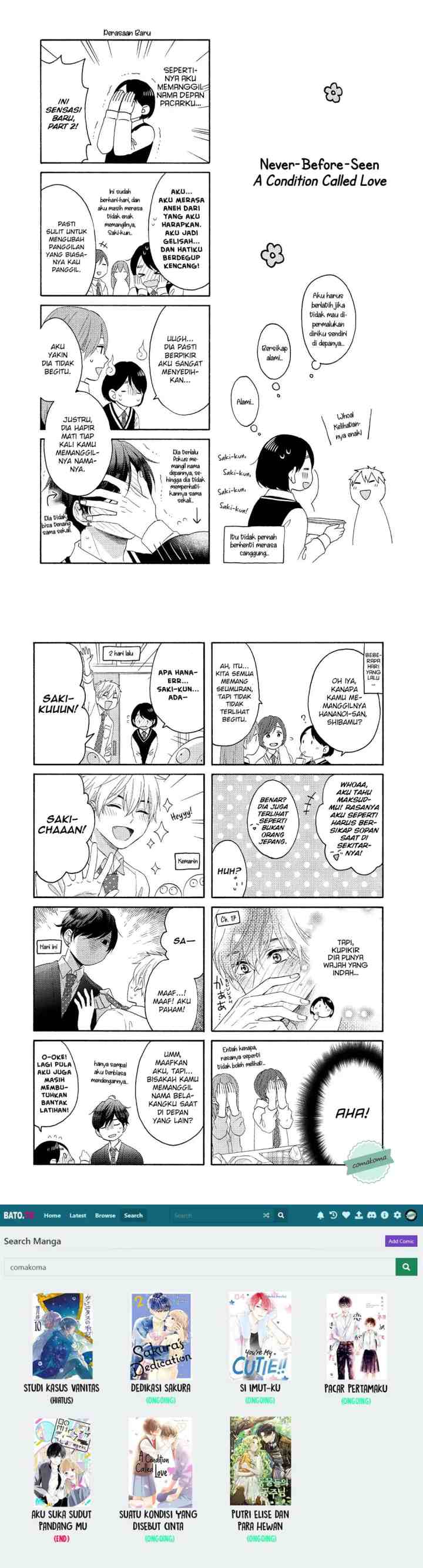 Hananoi-kun to Koi no Yamai chapter 17 halaman 17