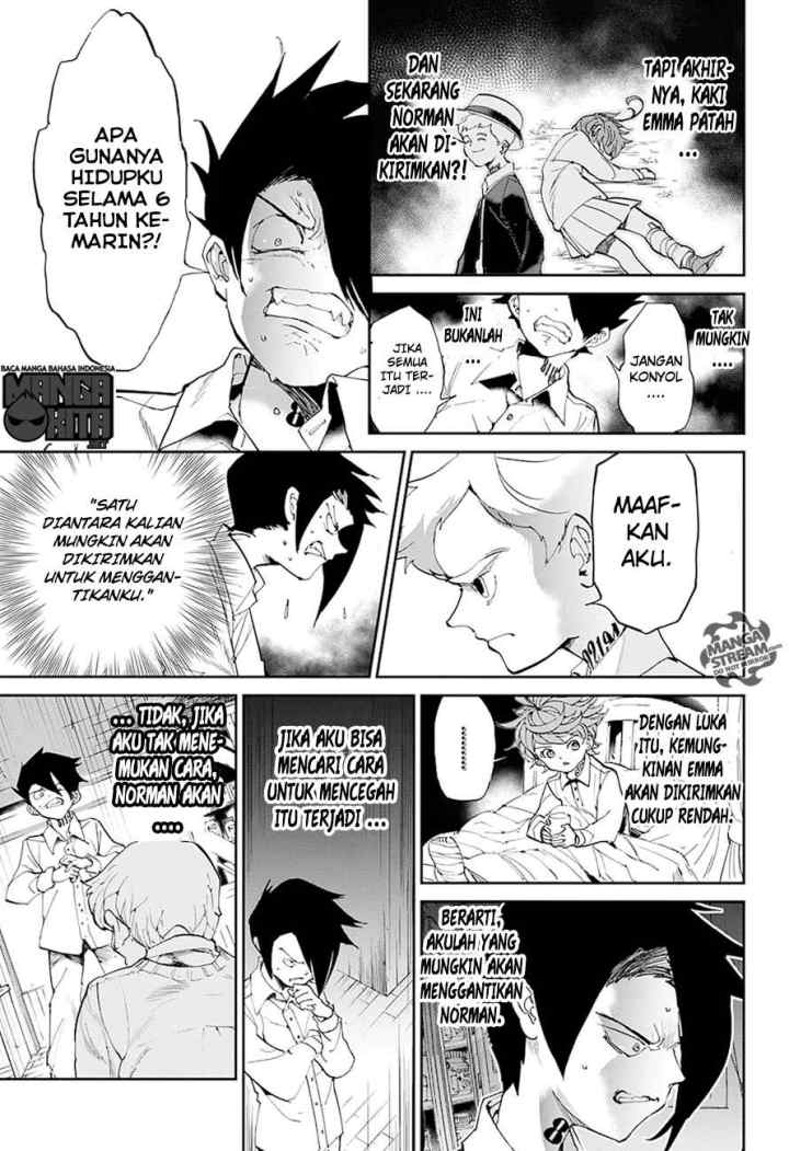 Yakusoku no Neverland chapter 27 halaman 12