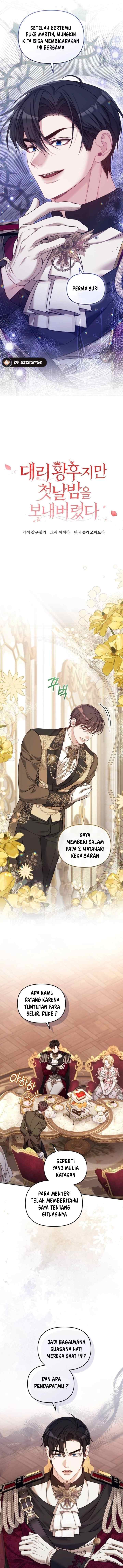 Deputy Empress, but Spent the First Night chapter 9 halaman 7