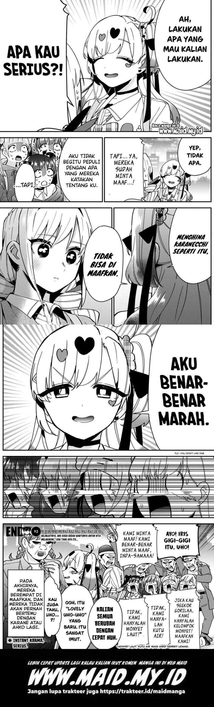 Kimi no Koto ga Dai Dai Dai Dai Daisuki na 100-ri no Kanojo chapter 92 halaman 11