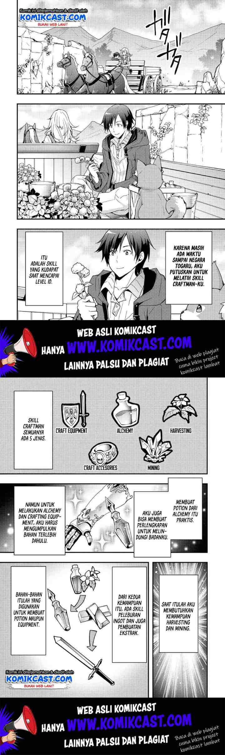 I will Live Freely in Another World with Equipment Manufacturing Cheat chapter 5 halaman 8