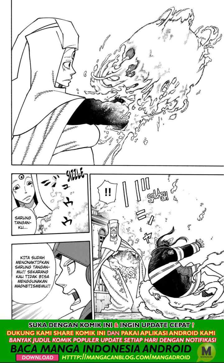 Enen no Shouboutai chapter 185 halaman 18