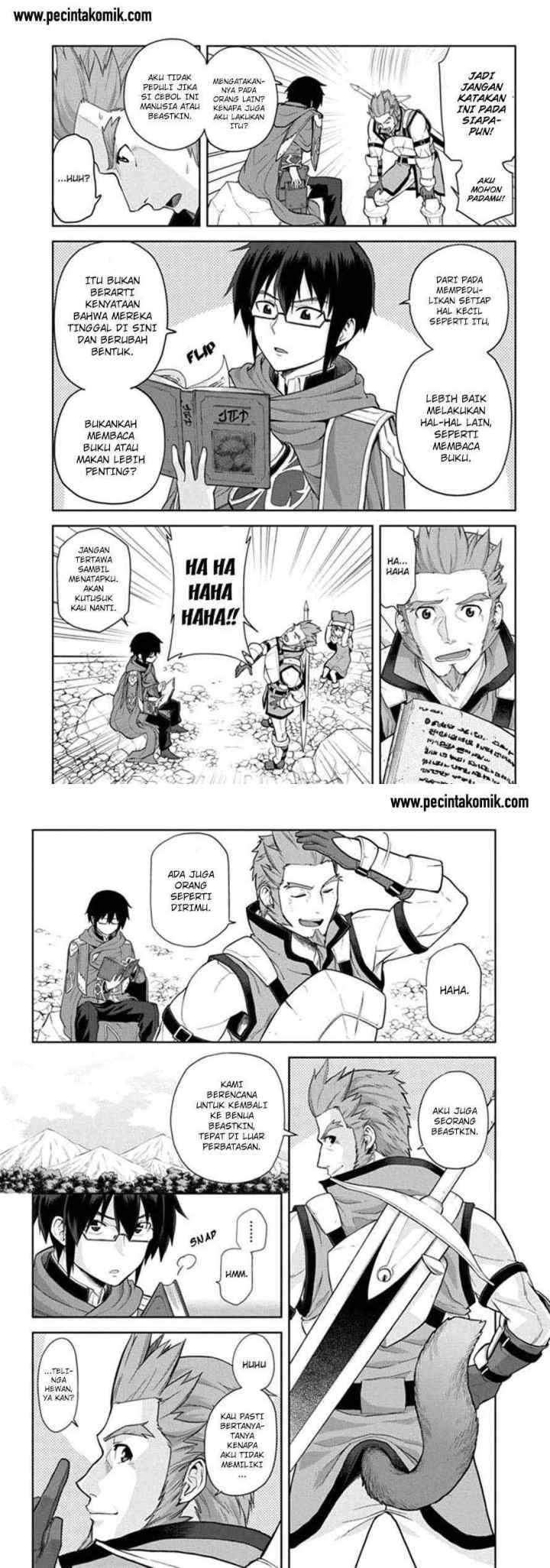 Konjiki no Moji Tsukai: Yuusha Yonin ni Makikomareta Unique Cheat chapter 6 halaman 7
