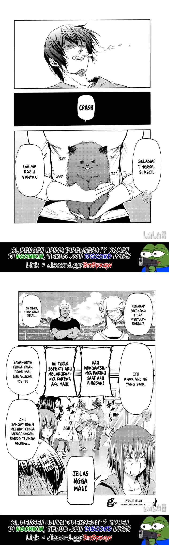 Grand Blue chapter 61.1 halaman 14