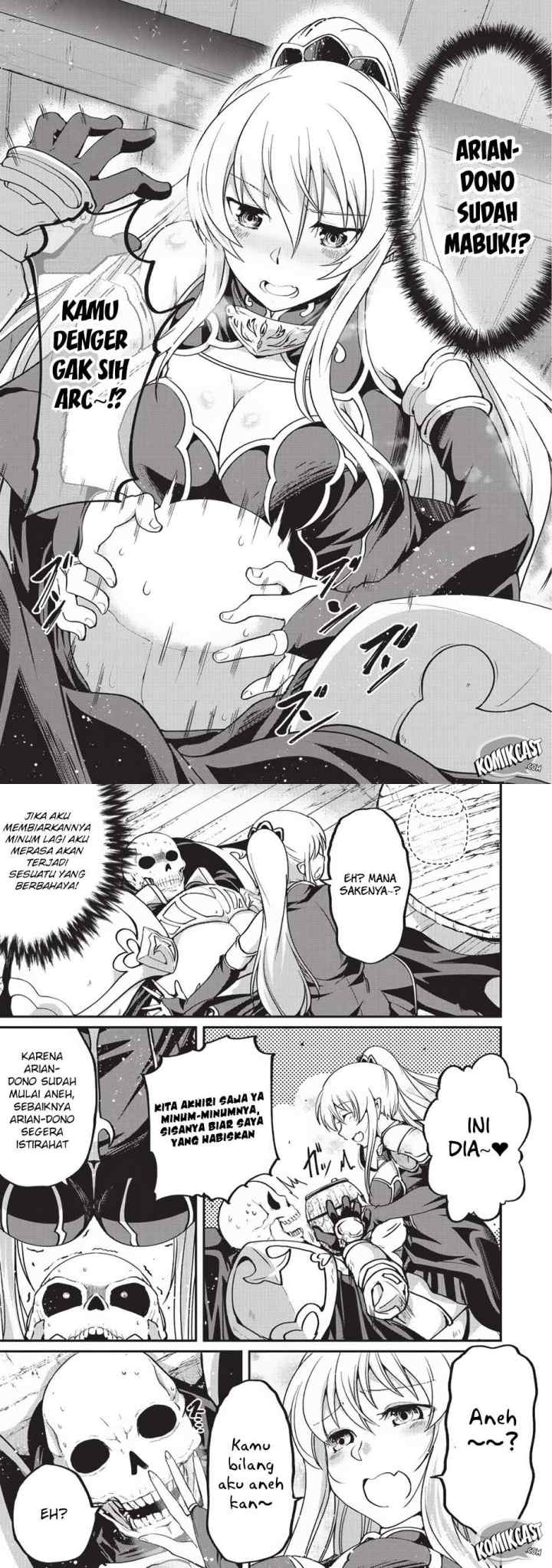 Gaikotsu Kishi-sama, Tadaima Isekai e Odekakechuu chapter 15 halaman 12