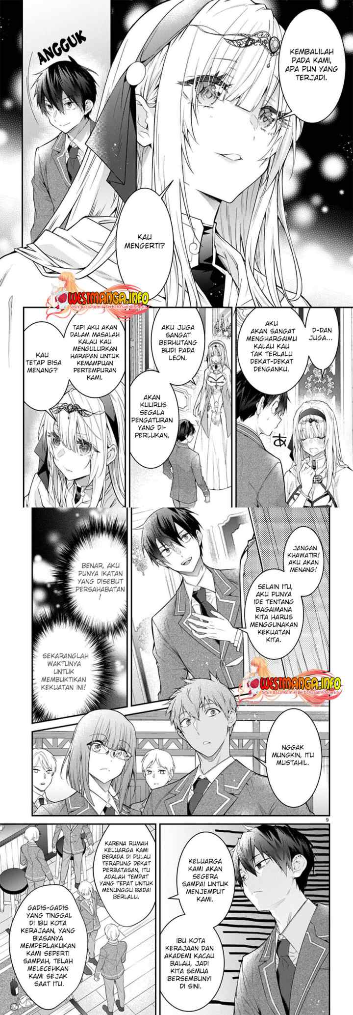 Otome Game Sekai wa Mob ni Kibishii Sekai Desu chapter 50 halaman 5