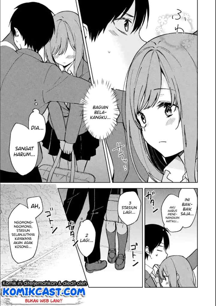 Chikan Saresou ni Natteiru S-kyuu Bishoujo wo Tasuketara Tonari no Seki no Osanajimi datta chapter 7 halaman 10