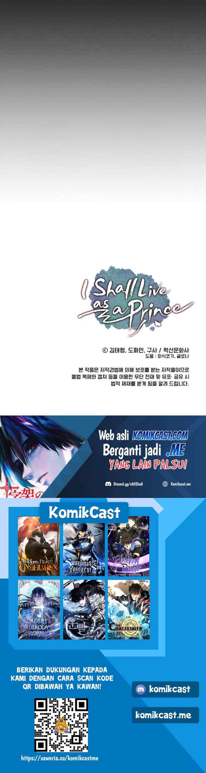 I Shall Live As a Prince chapter 69 halaman 16
