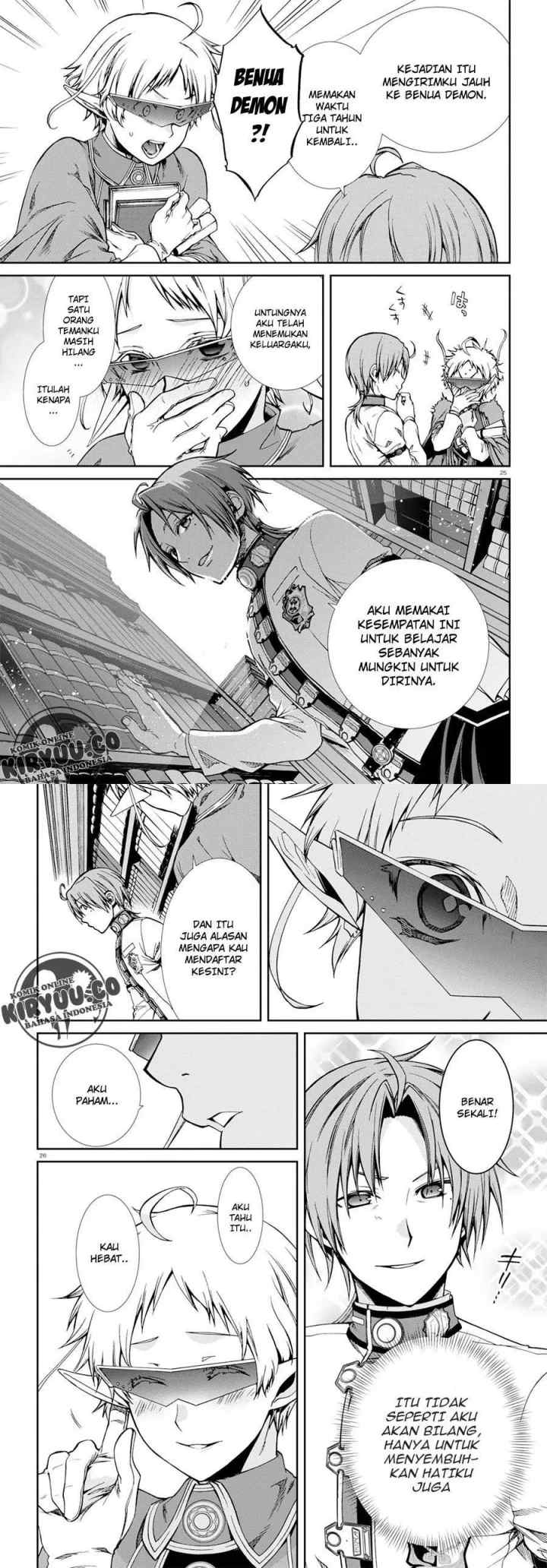 Mushoku Tensei: Isekai Ittara Honki Dasu chapter 55 halaman 14