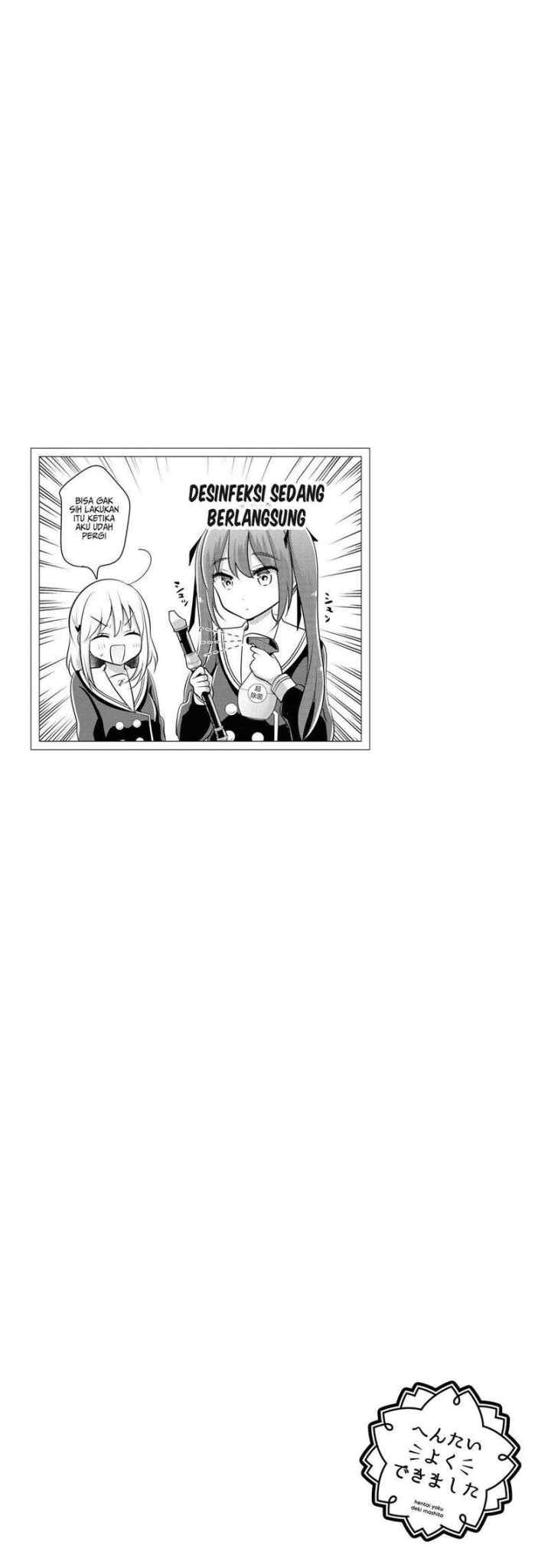 Hentai Yoku Dekimashita chapter 3 halaman 12