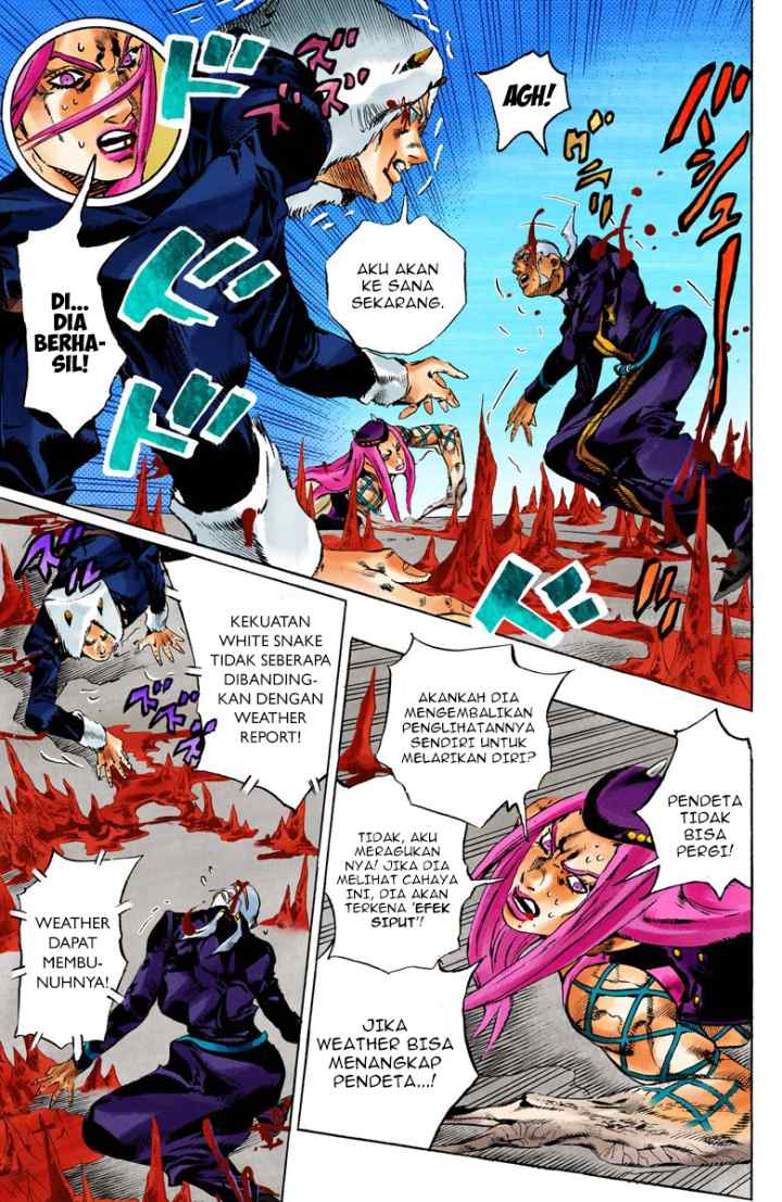JoJo no Kimyou na Bouken - Stone Ocean chapter 135 halaman 10