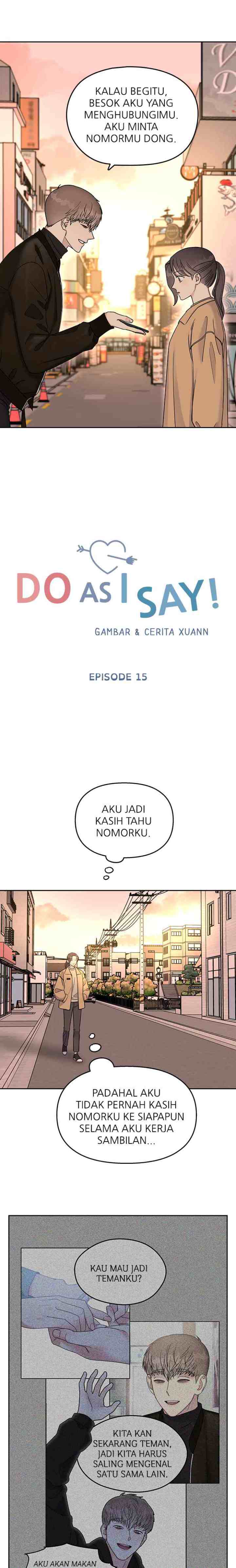 Do As I Say! chapter 15 halaman 4