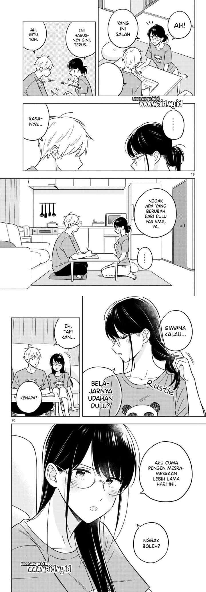 Sensei wa Koi wo Oshierarenai chapter 47 halaman 11