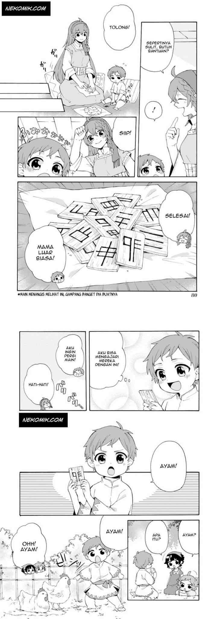 Tada Shiawasena Isekai Kazoku Seikatsu chapter 3 halaman 9