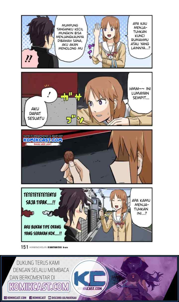 Hinmin Choujin Kanenashi-kun chapter 26 halaman 6