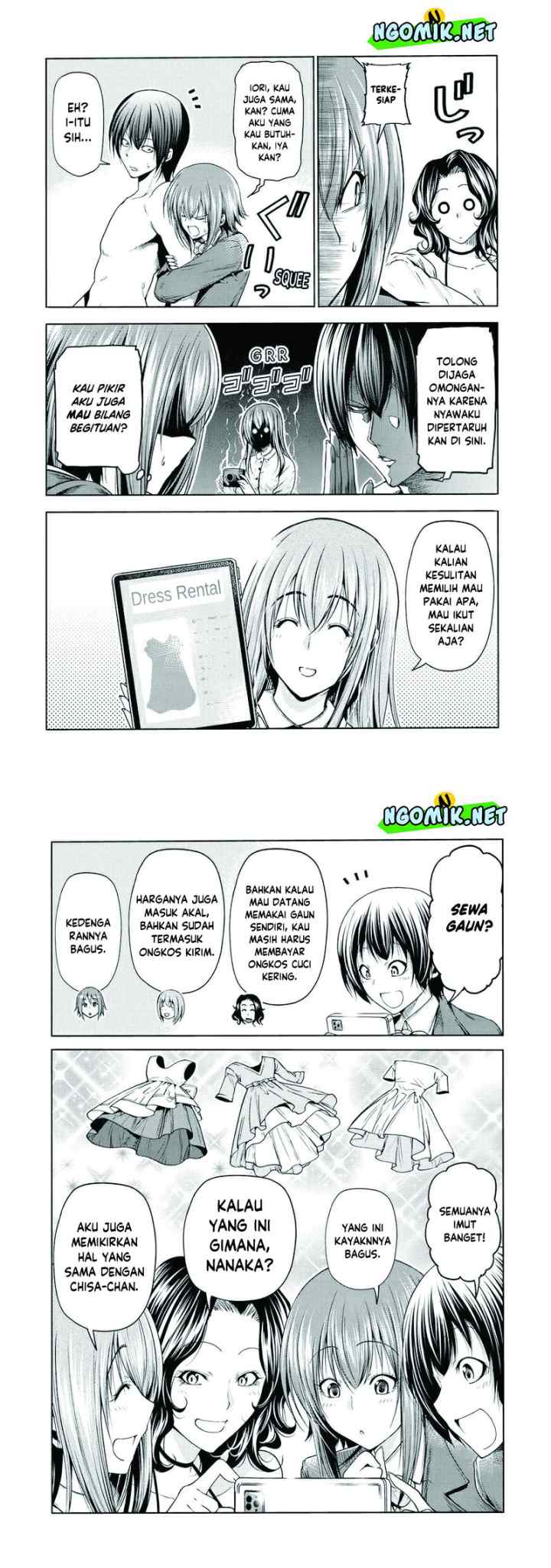 Grand Blue chapter 75 halaman 9