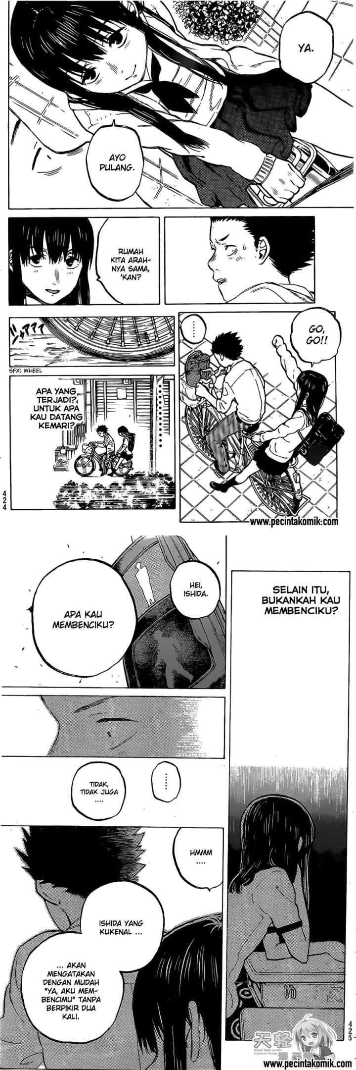Koe no Katachi chapter 20 halaman 9