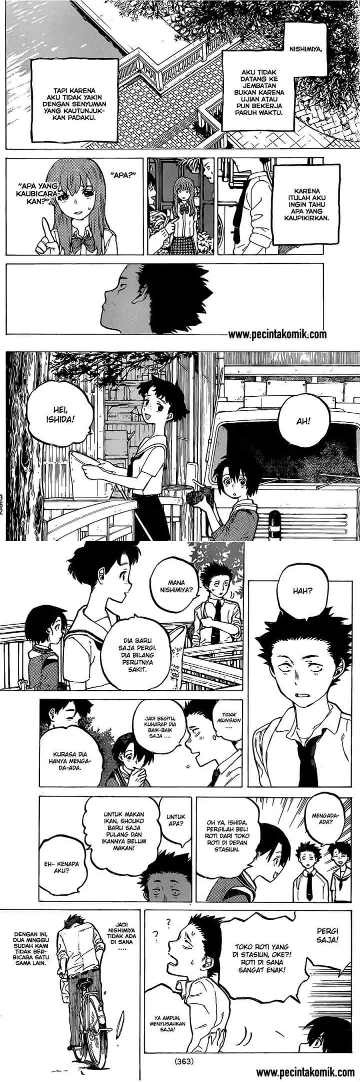 Koe no Katachi chapter 22 halaman 9