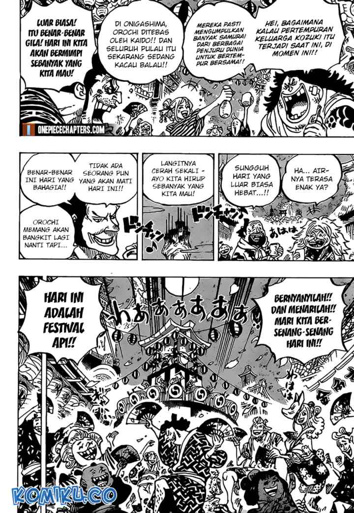 One Piece chapter 993 halaman 4