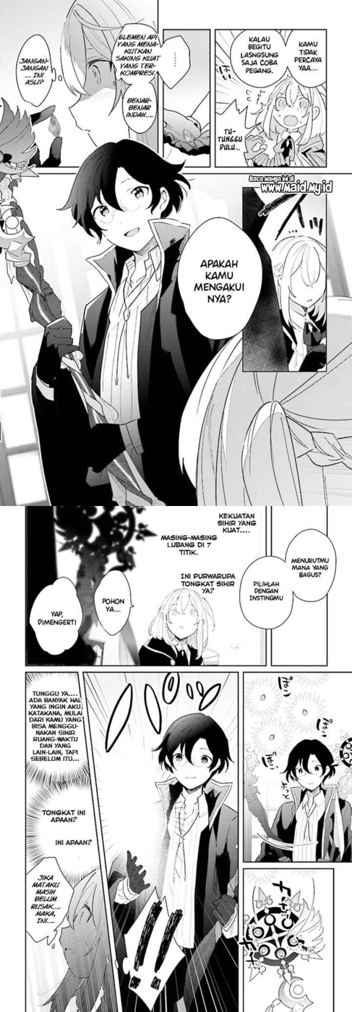 Henkyou Toshi no Ikuseisha Hajimari no Kaminari Hime chapter 2.1 halaman 8