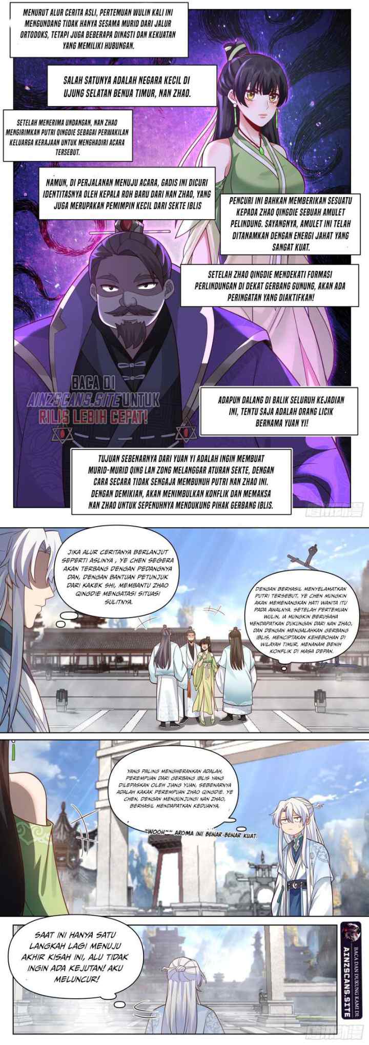 The Villain's Senior Brother And His Junior Sisters Are All Yanderes chapter 72 halaman 4