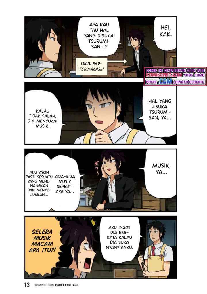 Hinmin Choujin Kanenashi-kun chapter 27 halaman 15