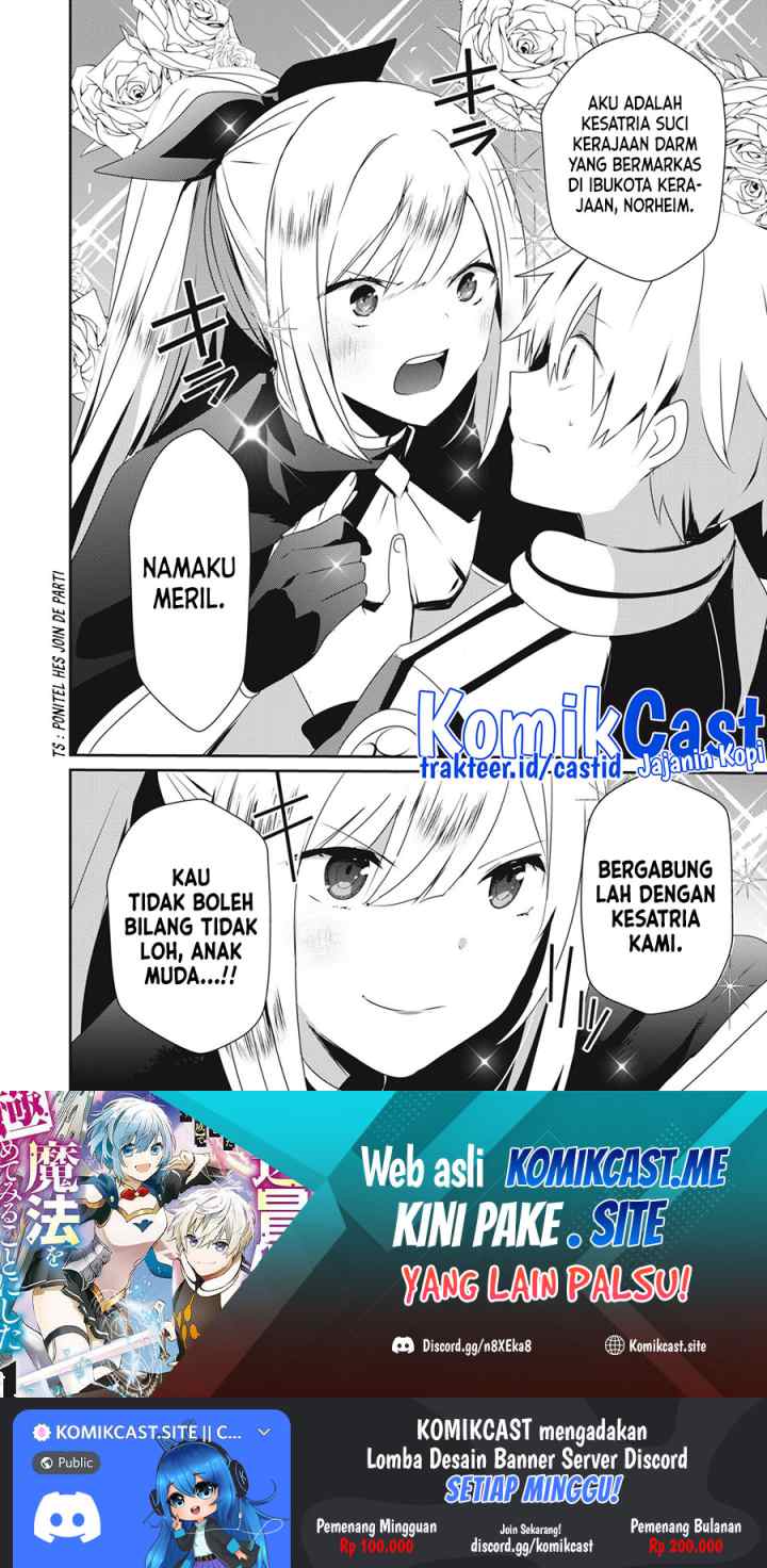 Teihen Boukensha da kedo Mahou wo Kiwamete Miru Koto ni Shita. Munou Skill kara Kami Skill ni Shinka Shita chapter 14.2 halaman 15