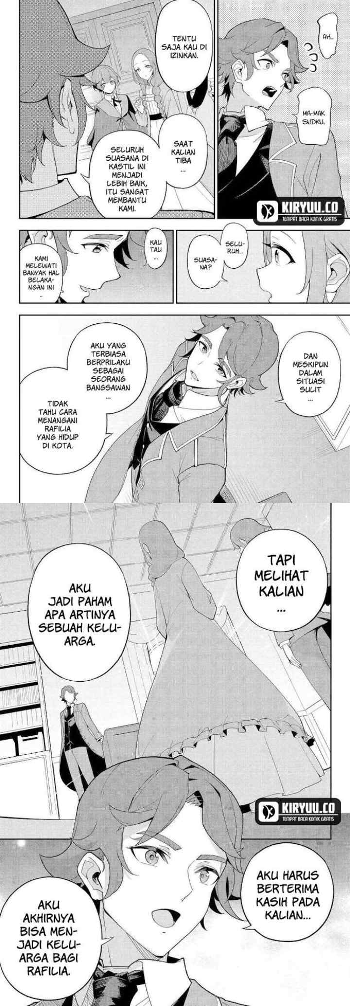 Chichi wa Eiyuu Haha wa Seirei Musume no Watashi wa Tenseisha chapter 69 halaman 12