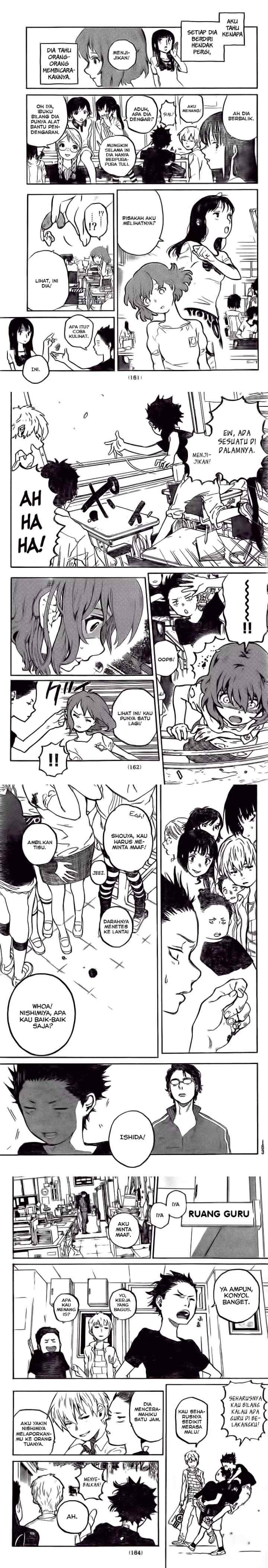 Koe no Katachi chapter 0 halaman 6