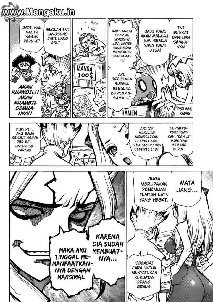 Dr. Stone chapter 86 halaman 9