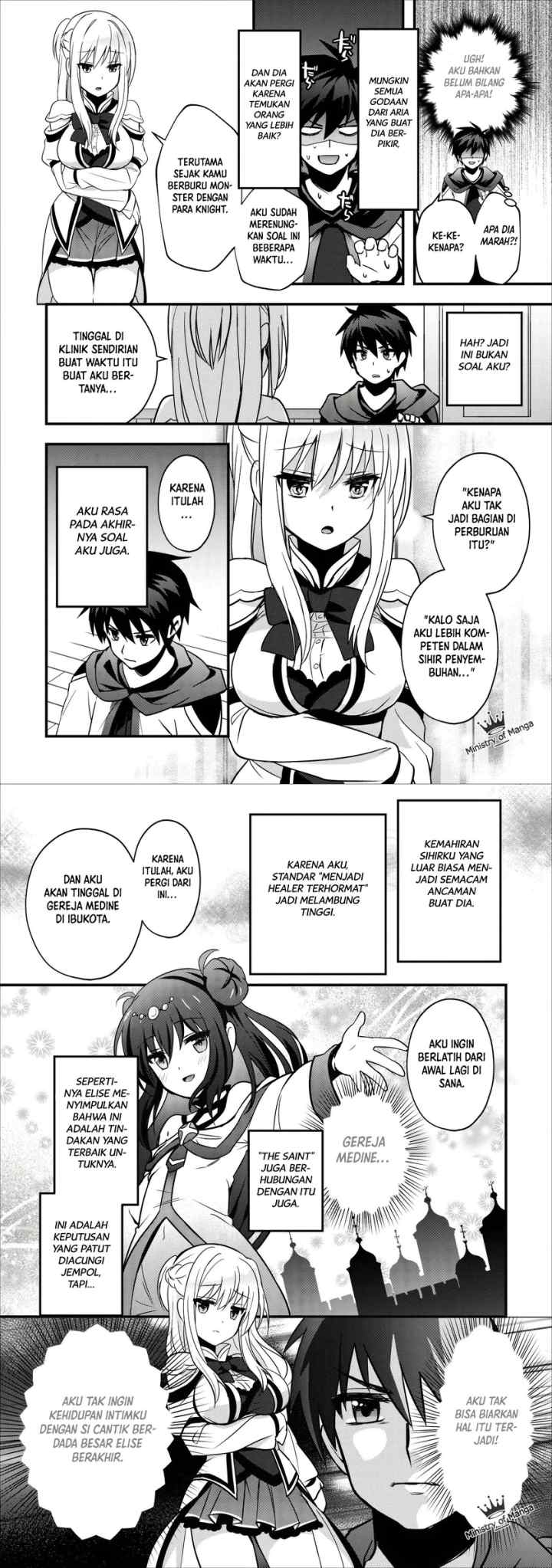 Isekai no Meikyuu Toshi de Chiyu Mahoutsukai Yattemasu chapter 12 halaman 6