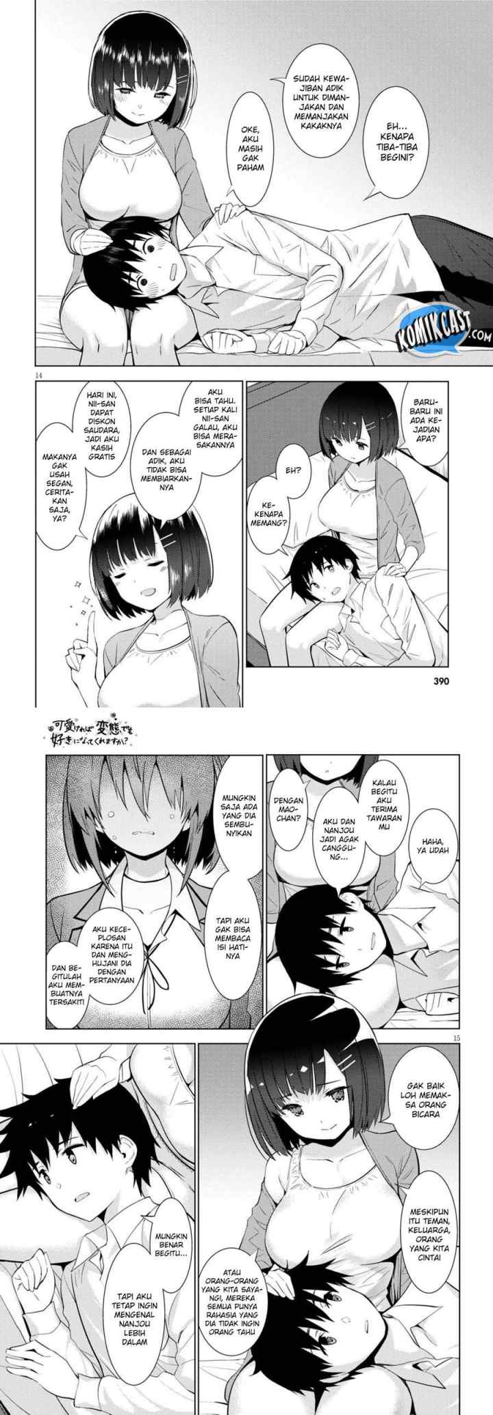 Kawaiikereba Hentai demo Suki ni Natte Kuremasu ka? chapter 11 halaman 8