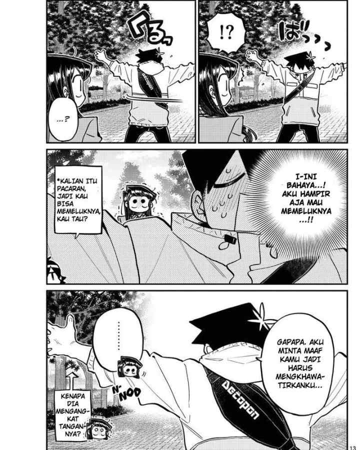 Komi-san wa Komyushou Desu chapter 348 halaman 13