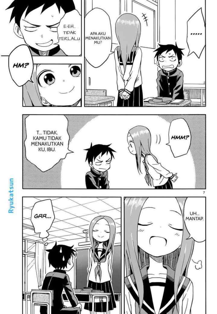 Karakai Jouzu no Takagi-san chapter 91 halaman 8
