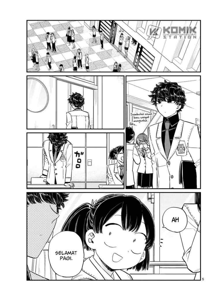 Komi-san wa Komyushou Desu chapter 133 halaman 7