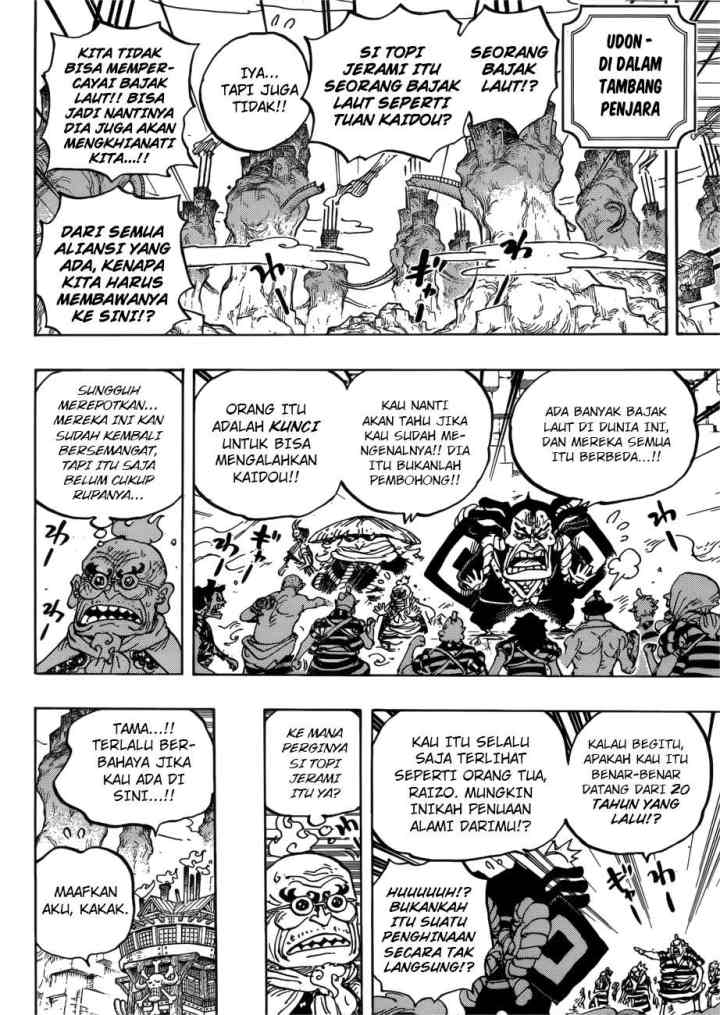 One Piece chapter 950 halaman 6