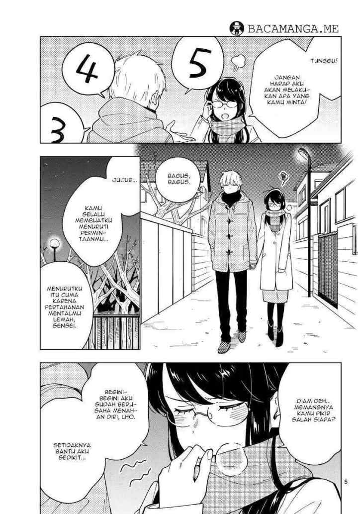 Sensei wa Koi wo Oshierarenai chapter 7 halaman 5