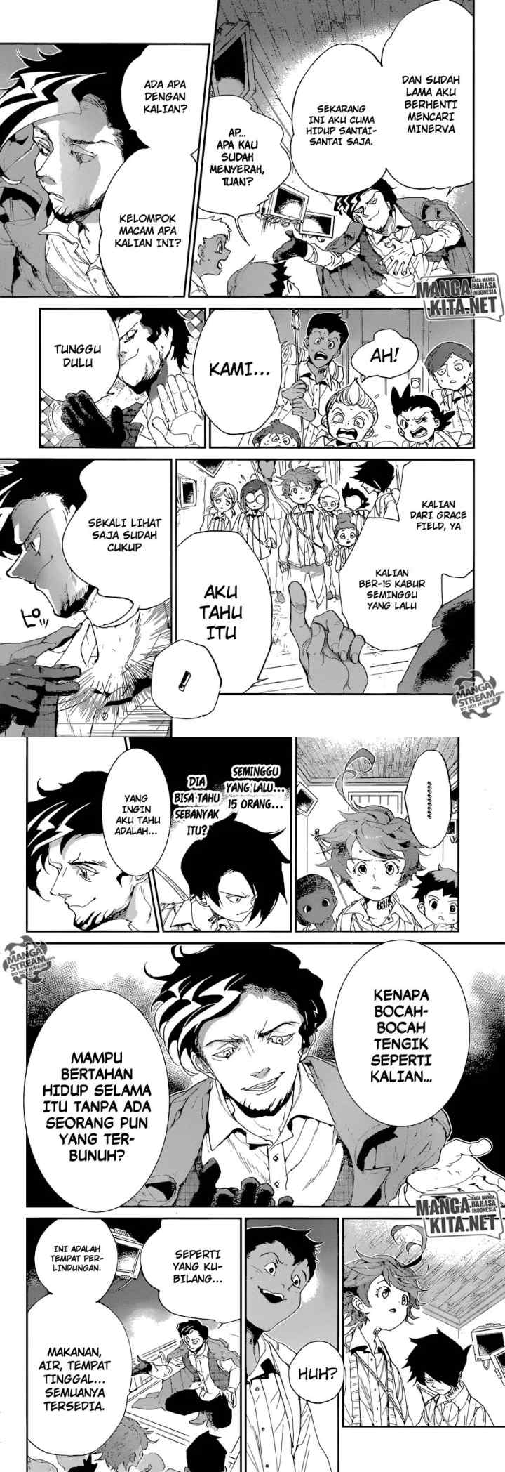 Yakusoku no Neverland chapter 53 halaman 8