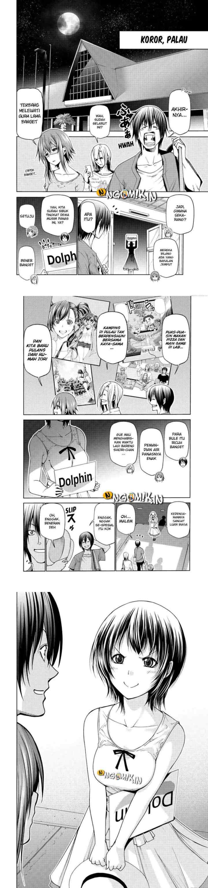 Grand Blue chapter 50 halaman 4