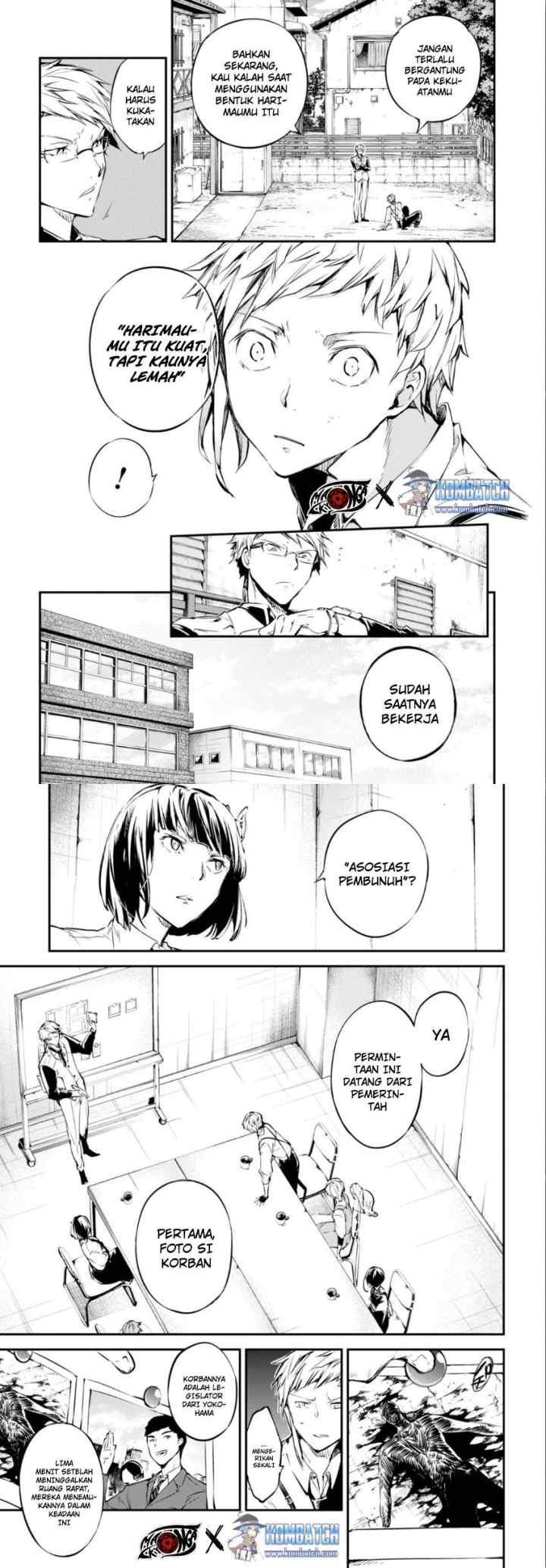Bungou Stray Dogs chapter 57 halaman 8