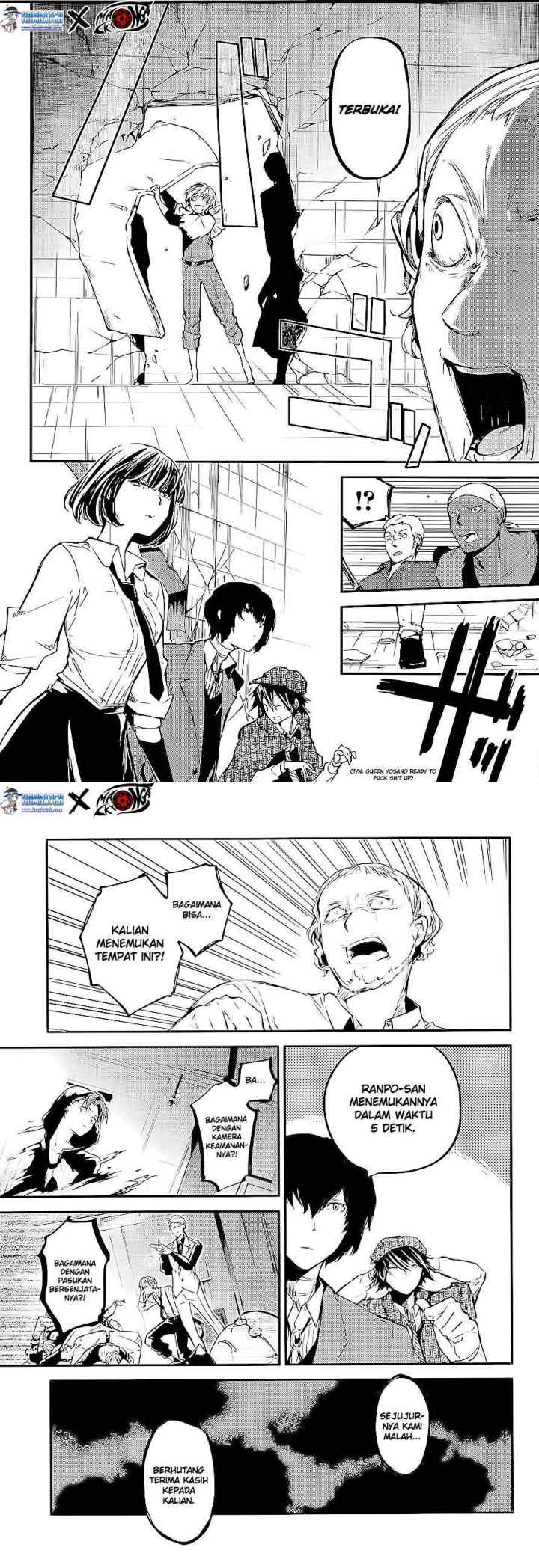 Bungou Stray Dogs chapter 38 halaman 8