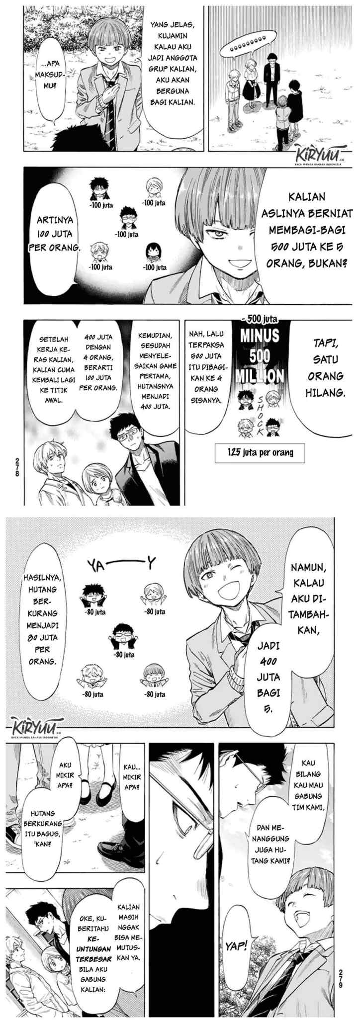 Tomodachi Game chapter 48 halaman 5