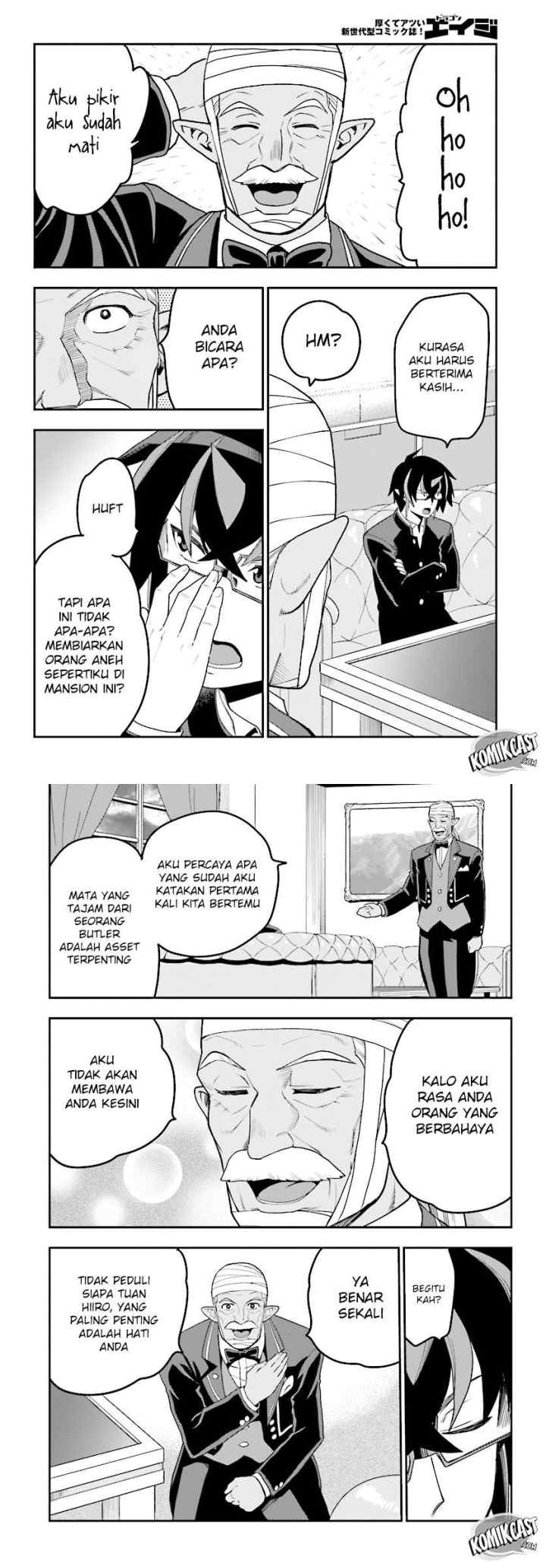 Konjiki no Moji Tsukai: Yuusha Yonin ni Makikomareta Unique Cheat chapter 37 halaman 13