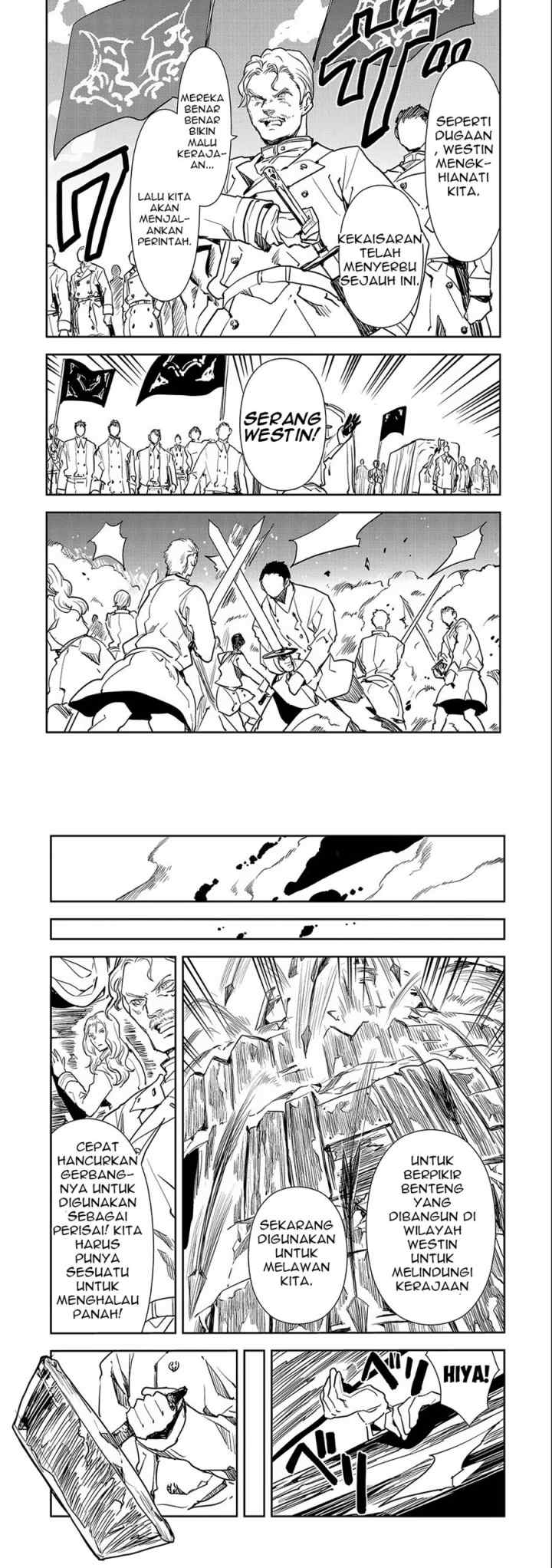 When I Reincarnated I Was a Soldier?! ~A Man Called the Red Shinigami~ chapter 4 halaman 10
