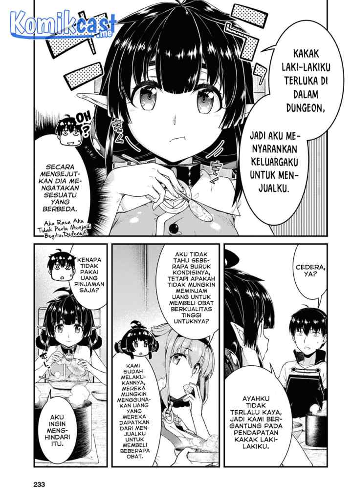Isekai Meikyuu de Harem wo chapter 59 halaman 9