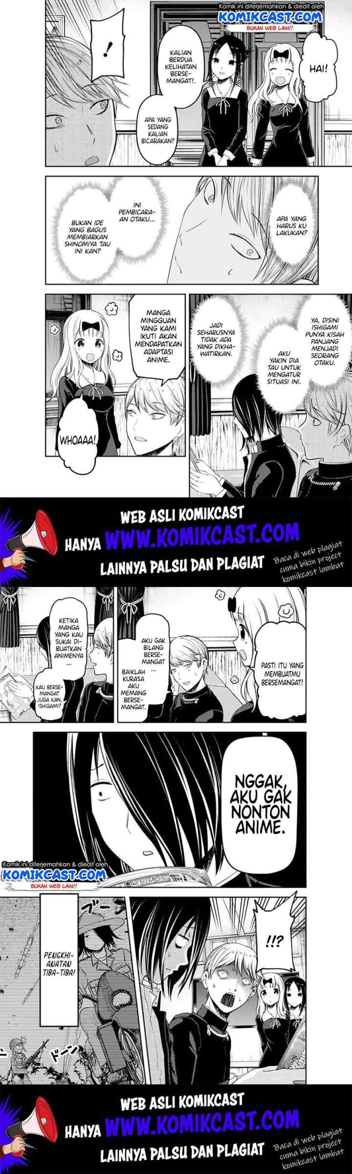 Kaguya-sama wa Kokurasetai: Tensai-tachi no Renai Zunousen chapter 110 halaman 5