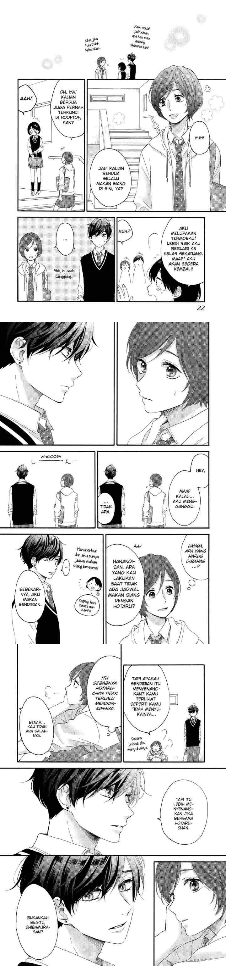 Hananoi-kun to Koi no Yamai chapter 17 halaman 8