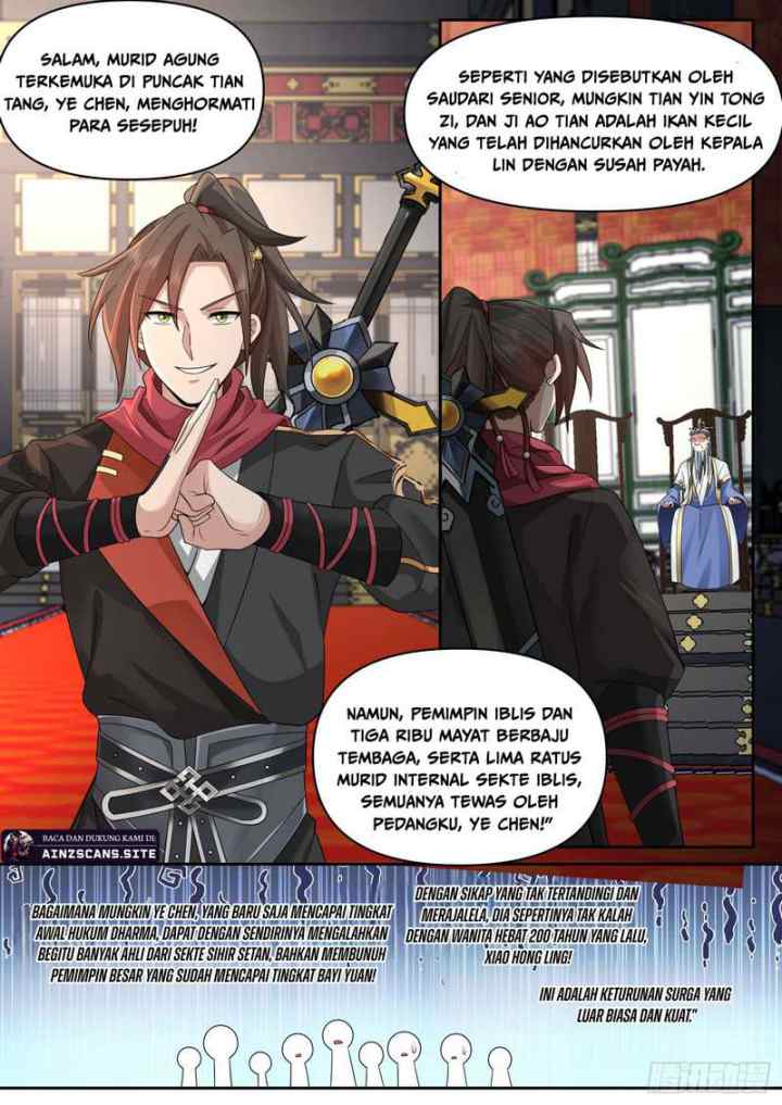 The Villain's Senior Brother And His Junior Sisters Are All Yanderes chapter 70 halaman 12