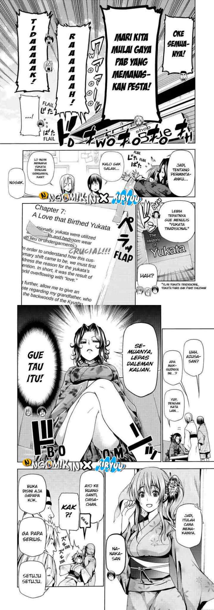 Grand Blue chapter 46 halaman 11